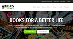 Desktop Screenshot of berniesbookbank.org